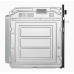 EMRENT65E Emilia  60cm 5-Function Stainless Steel Fan Forced Oven 